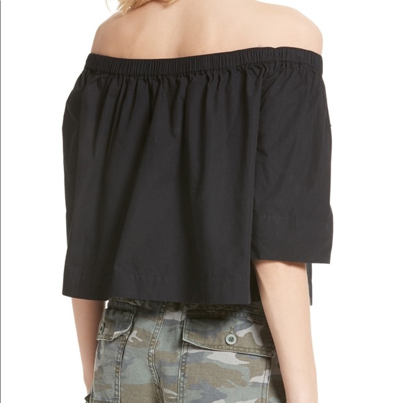 Head Over Heels Off the Shoulder Crop Top - Picture 3 of 3